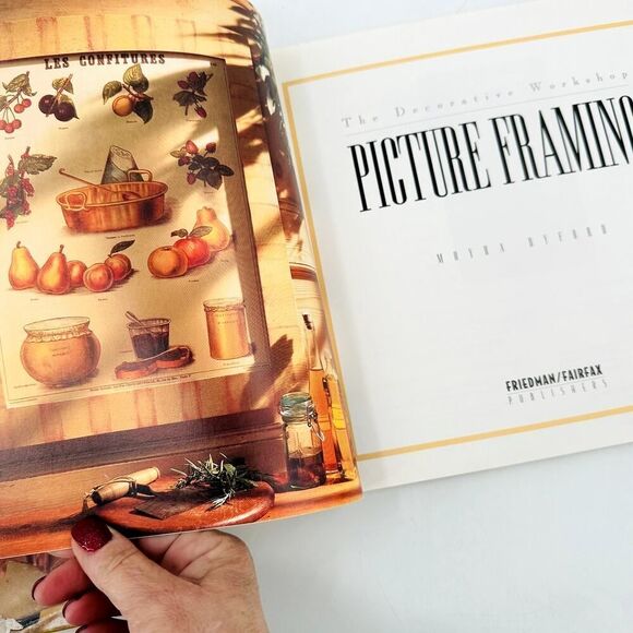 Picture Framing DIY Do It Yourself Craft Book Lot Frame Art step by Step photos - Picture 16 of 16